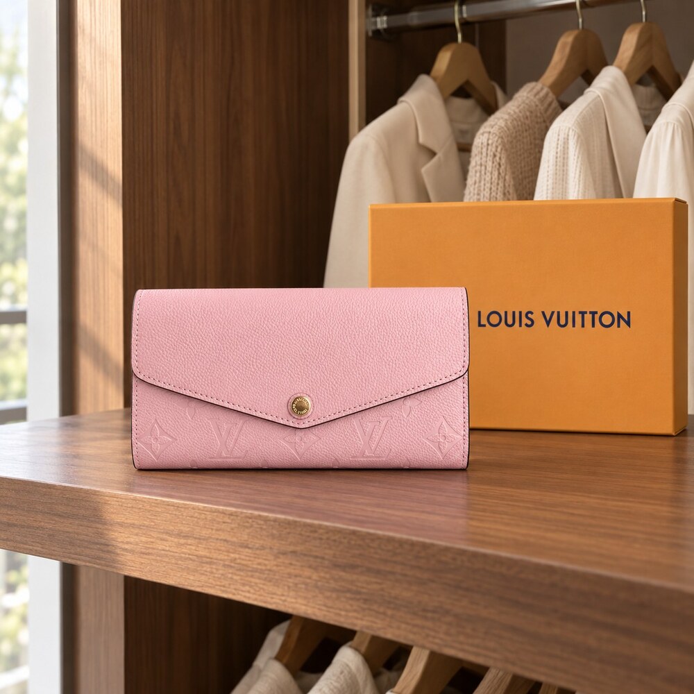 Louis Vuitton Sarah Wallet in Monogram Empreinte Leather